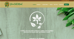 Desktop Screenshot of greenearthmind.com