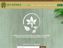 Tablet Screenshot of greenearthmind.com